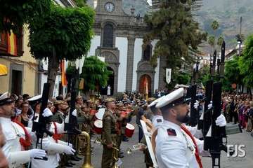 Misa y procesión de la Virgen del Pino en Teror (Foto Francisco Javier Santana)